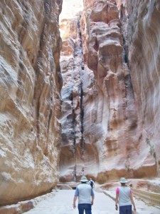 the Siq, Petra, Jordan