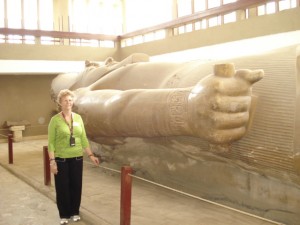 Di with Ramses in Egypt
